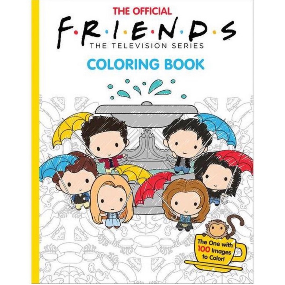 Friends TV show coloring book